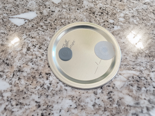 10 Mason Jar Lid with Injection Port & Filter – Reusable, Sterile, and Cultivation-Ready
